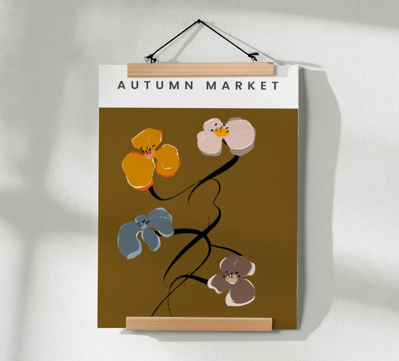Autumn Market No 01 poster da treechild