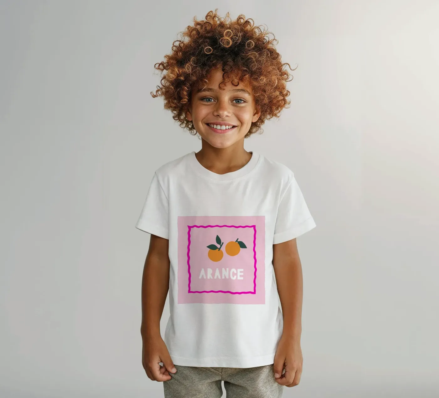 Arance t-shirt bambini da Iris Knabenschuh Design