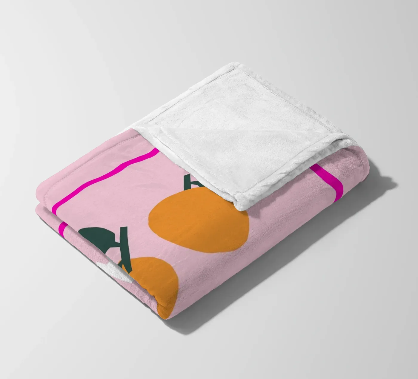 Arance fleecedeken van Iris Knabenschuh Design