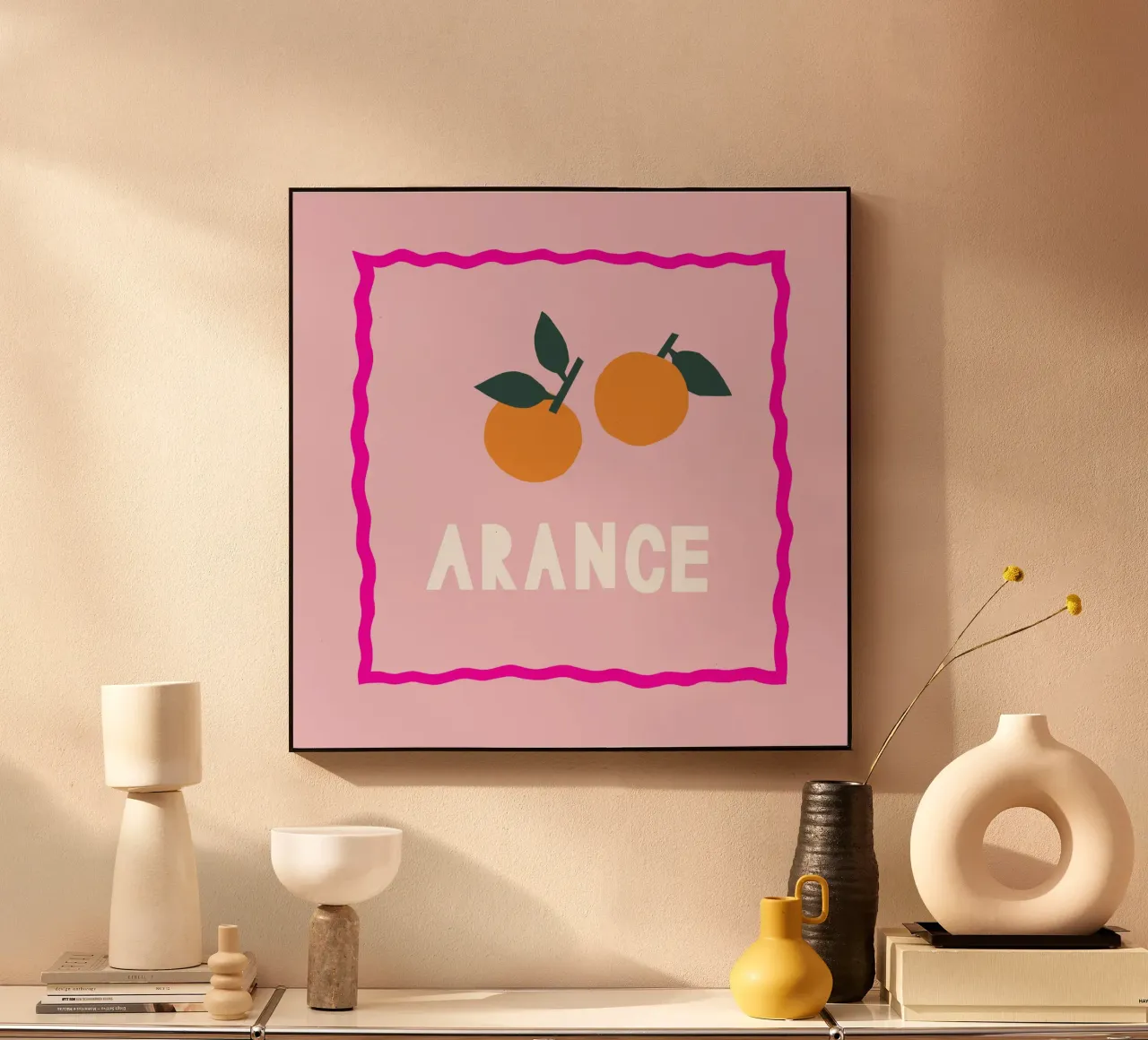 Arance plexiglas de Iris Knabenschuh Design