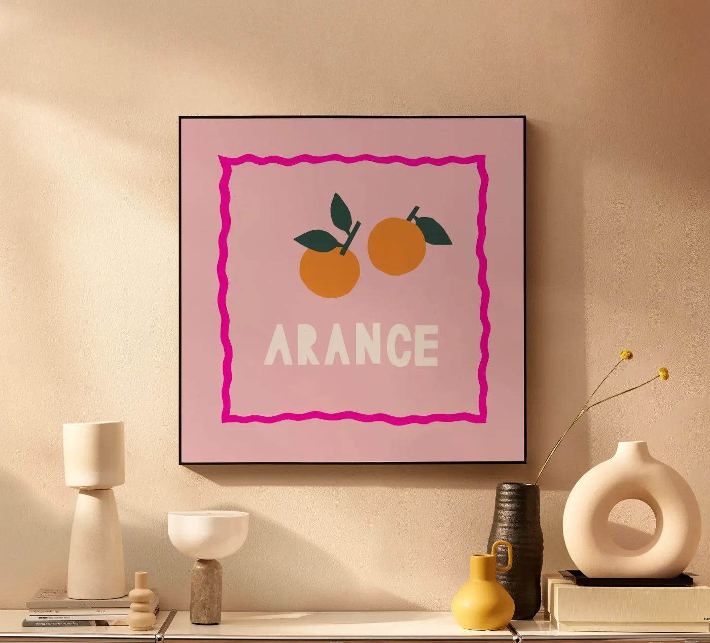 Arance plexiglas de Iris Knabenschuh Design