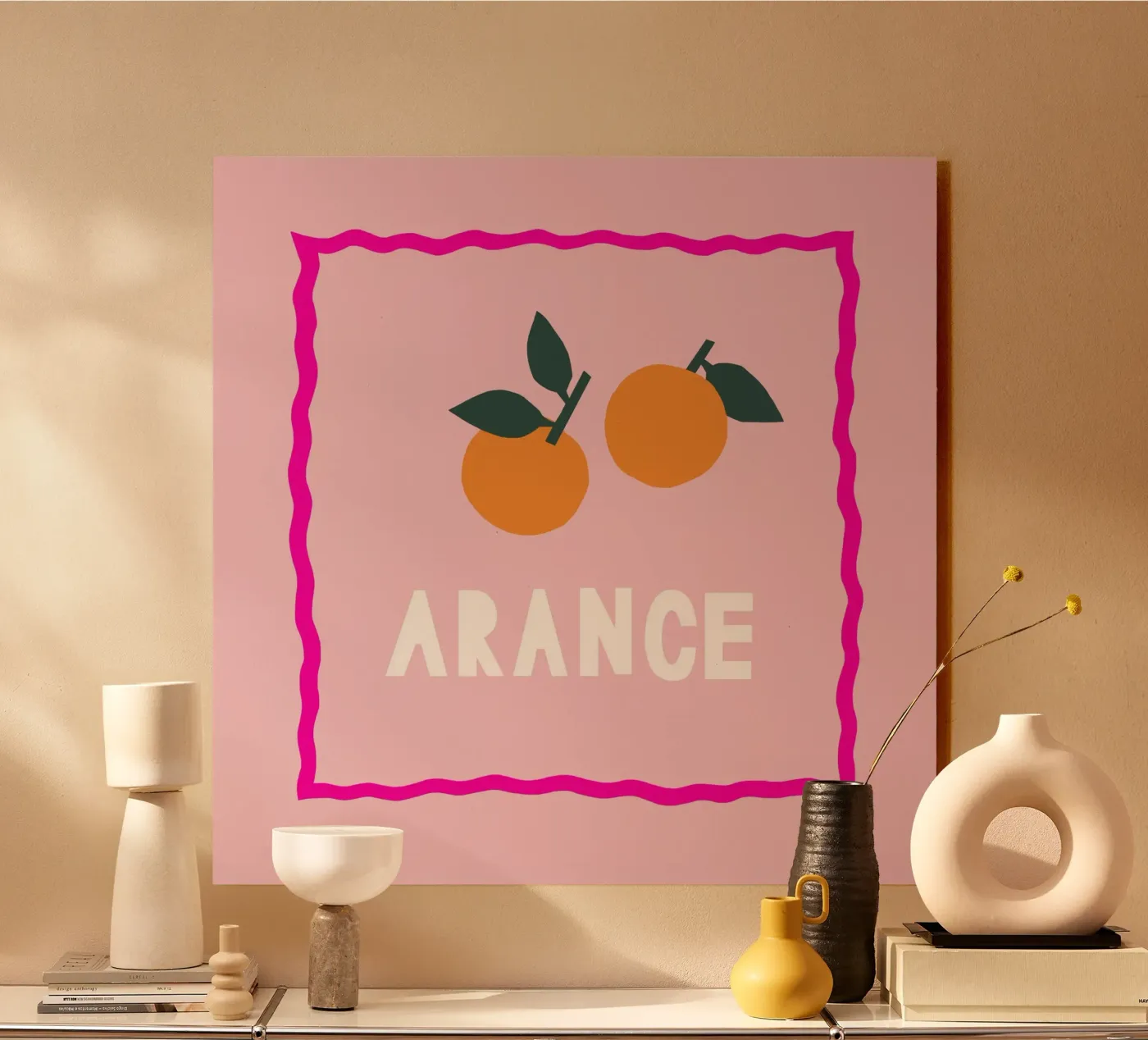 Arance plexiglas de Iris Knabenschuh Design
