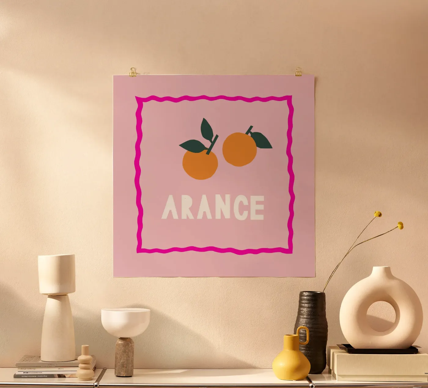 Arance poster da Iris Knabenschuh Design