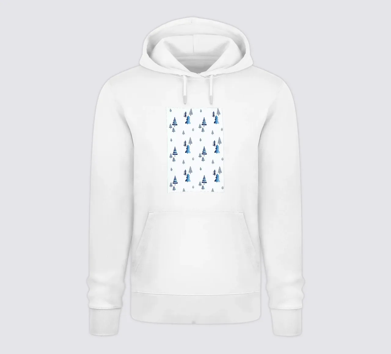 Xmas Trees felpa con cappuccio da Sabrina Ziegenhorn