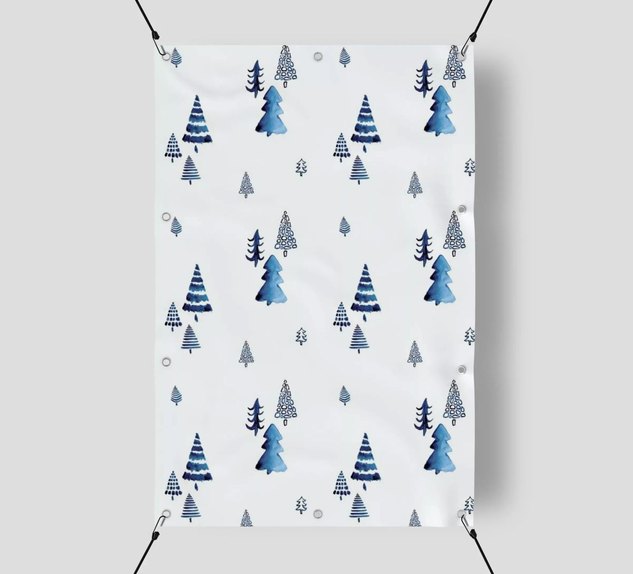 Xmas Trees telo in pvc da Sabrina Ziegenhorn