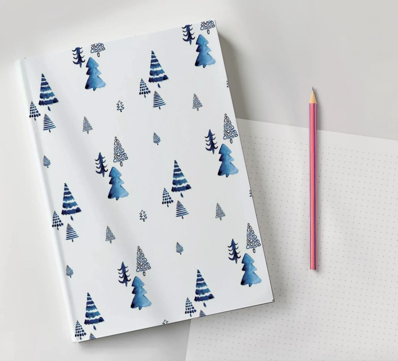Xmas Trees notebook by Sabrina Ziegenhorn