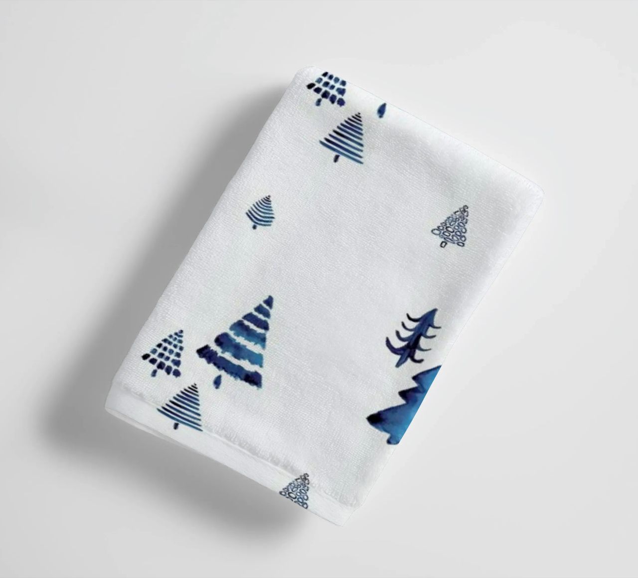 Xmas Trees towel by Sabrina Ziegenhorn