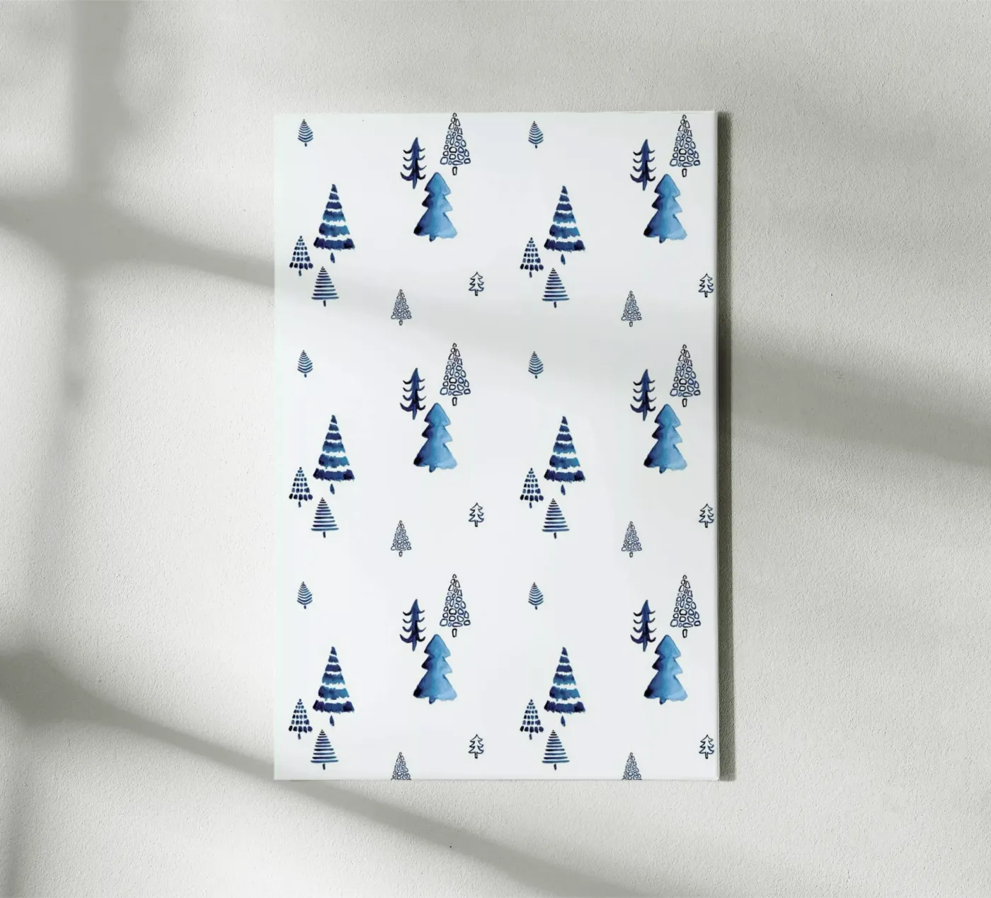 Xmas Trees canvas van Sabrina Ziegenhorn