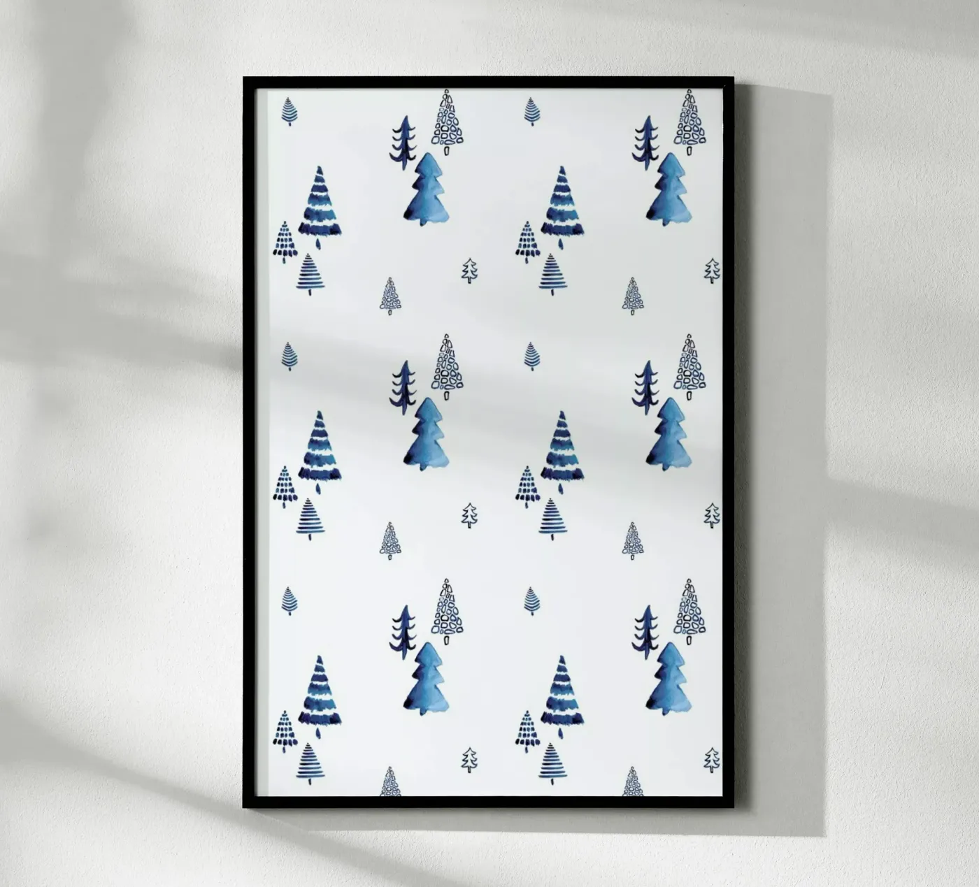 Xmas Trees poster by Sabrina Ziegenhorn