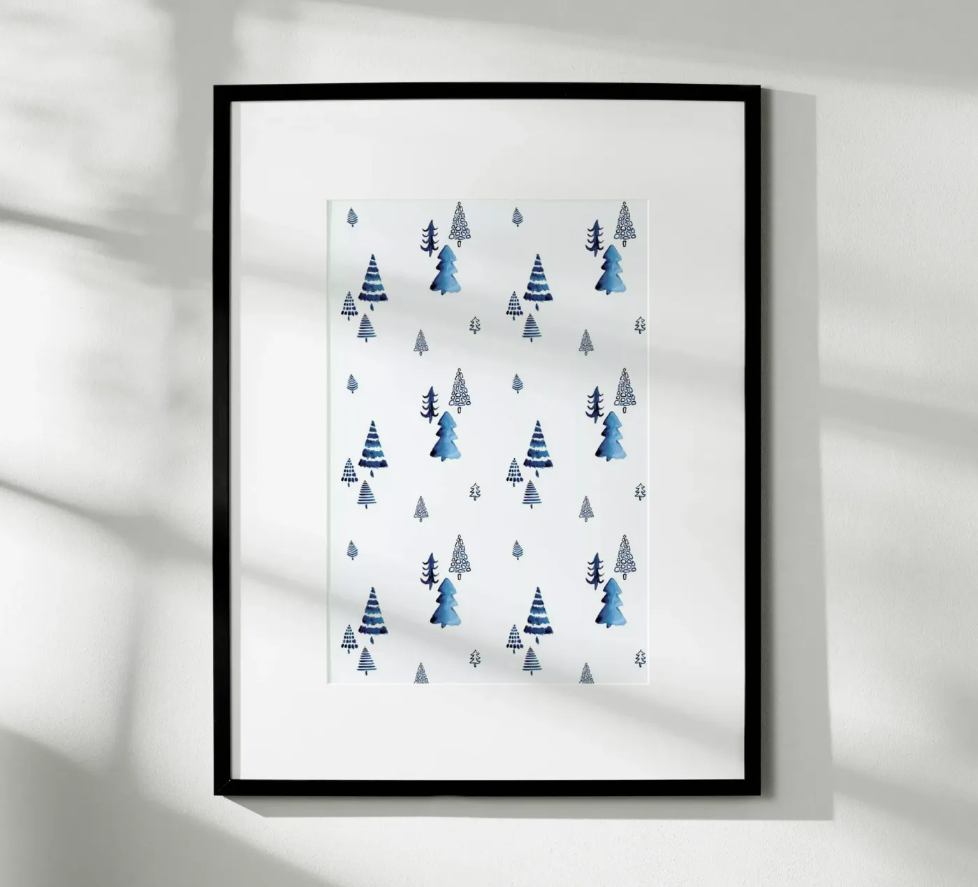Xmas Trees poster by Sabrina Ziegenhorn