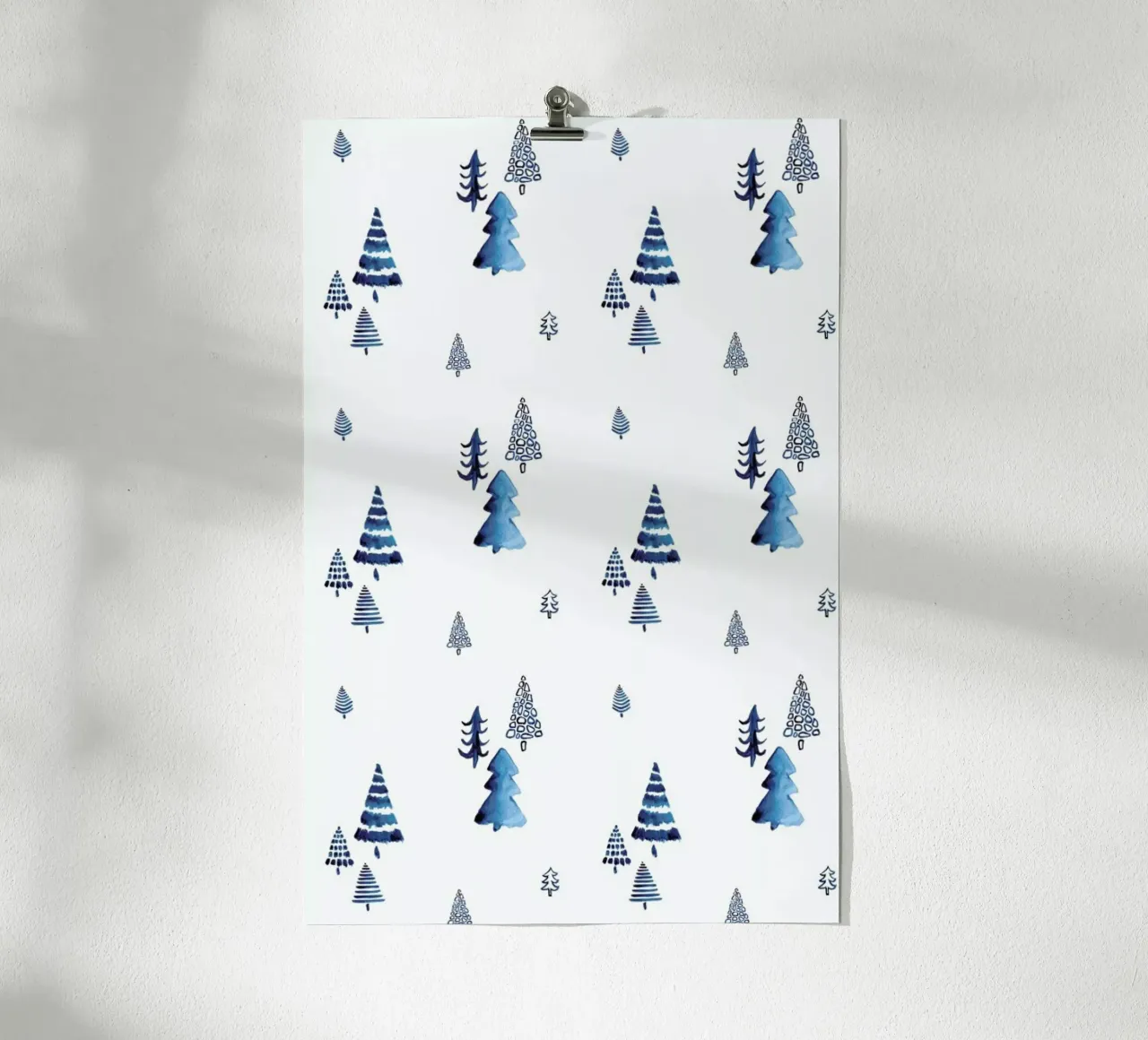 Xmas Trees carta hahnemühle da Sabrina Ziegenhorn