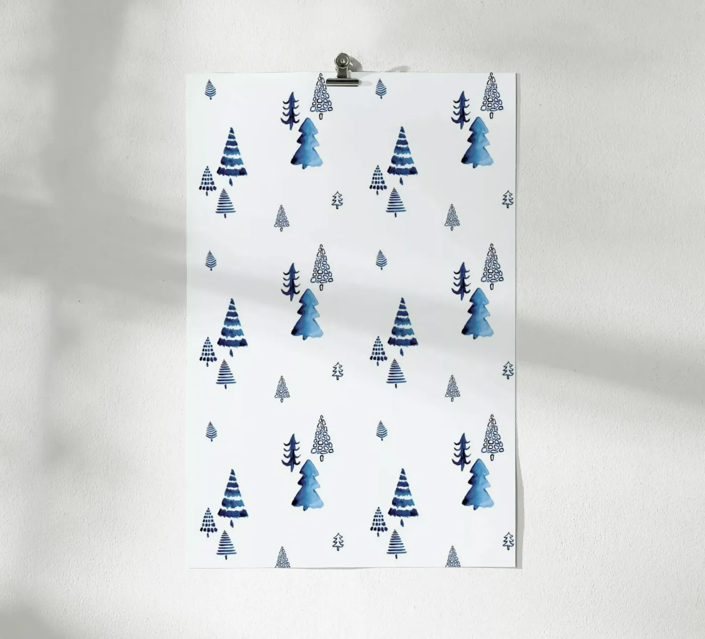 Xmas Trees poster by Sabrina Ziegenhorn