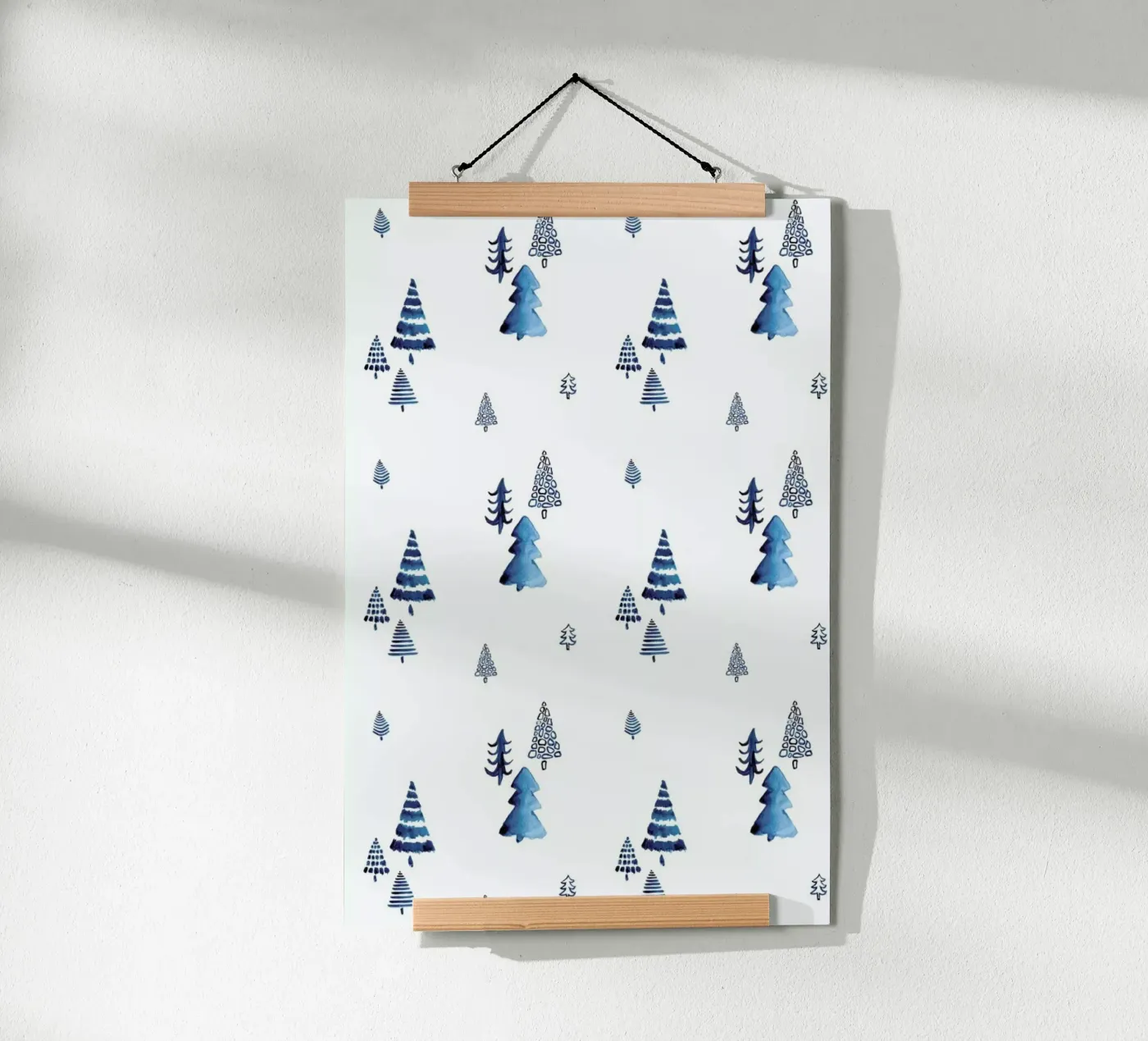 Xmas Trees poster by Sabrina Ziegenhorn