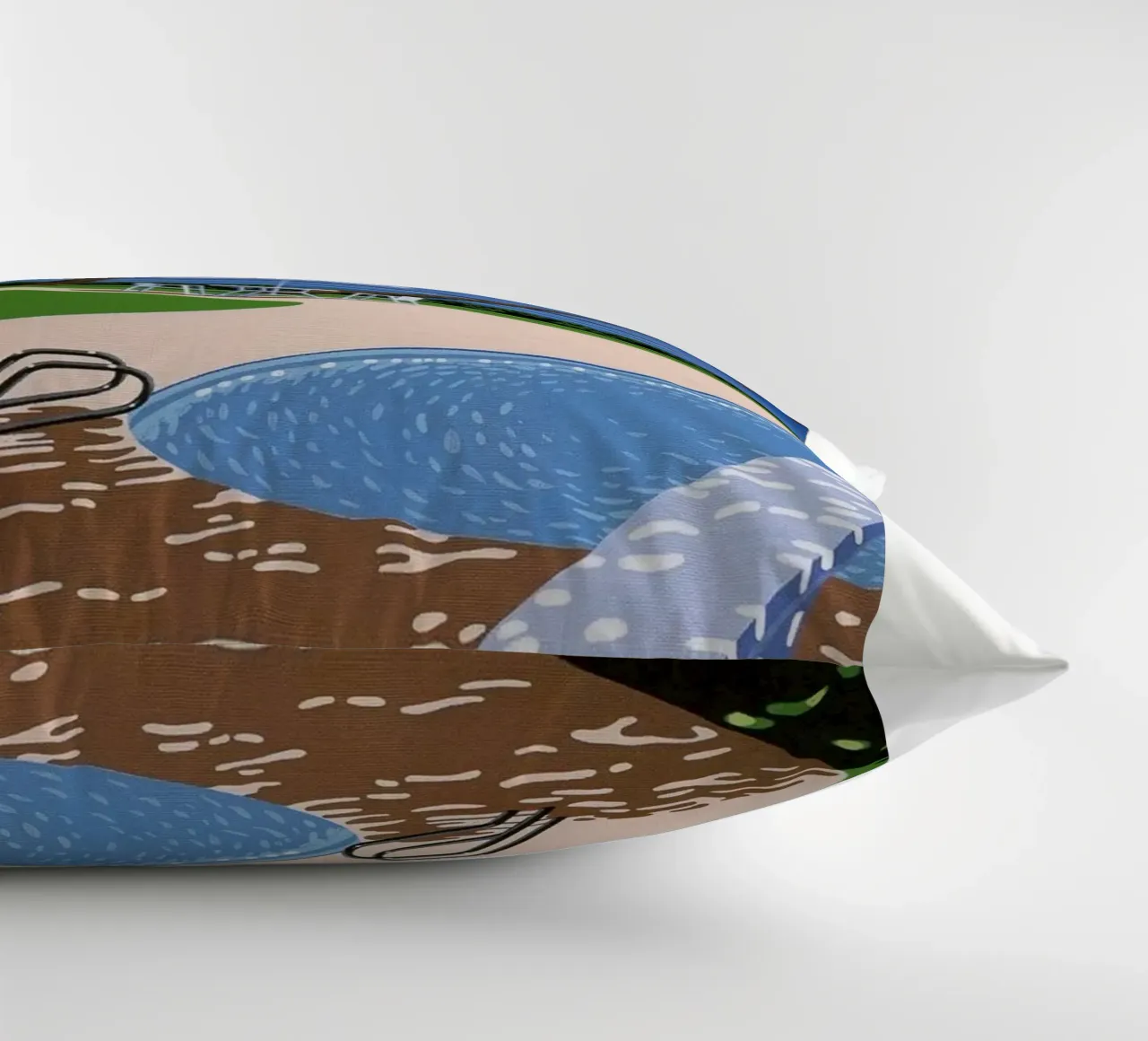 Swimming Pool with View decorative cushion by Perdana shop