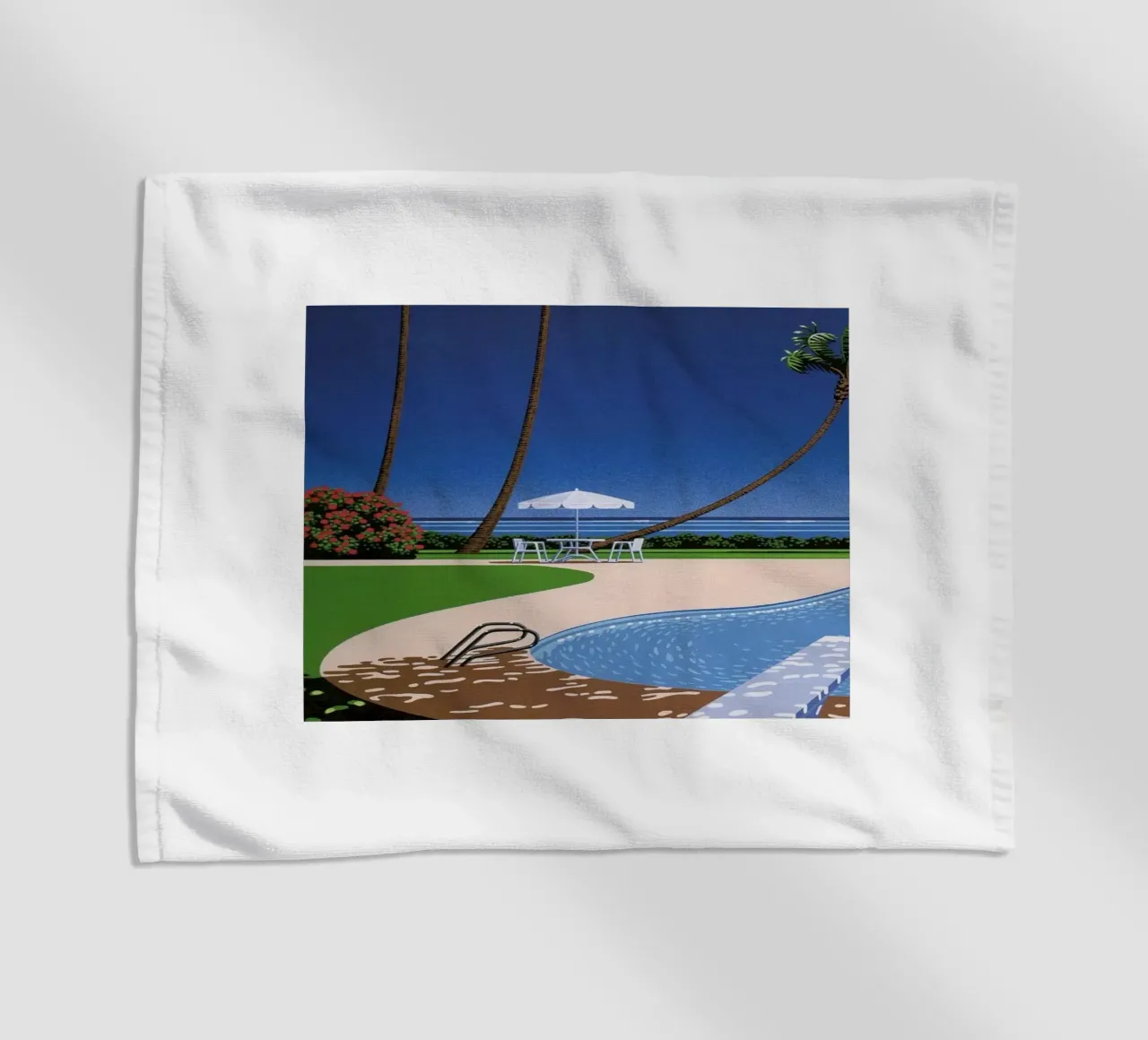 Swimming Pool with View beach towel by Perdana shop