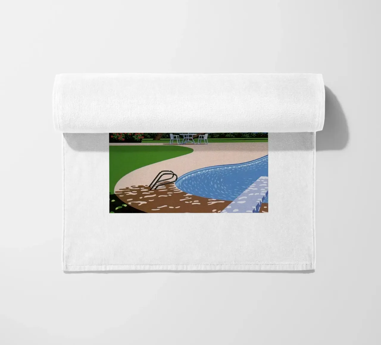 Swimming Pool with View beach towel by Perdana shop