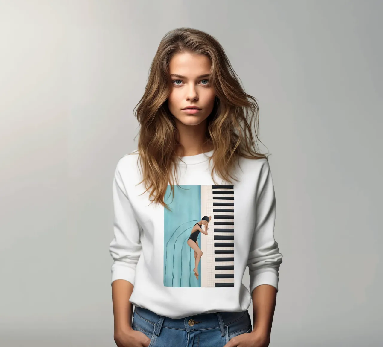 Relaxation by the Pool felpa da Flow Line