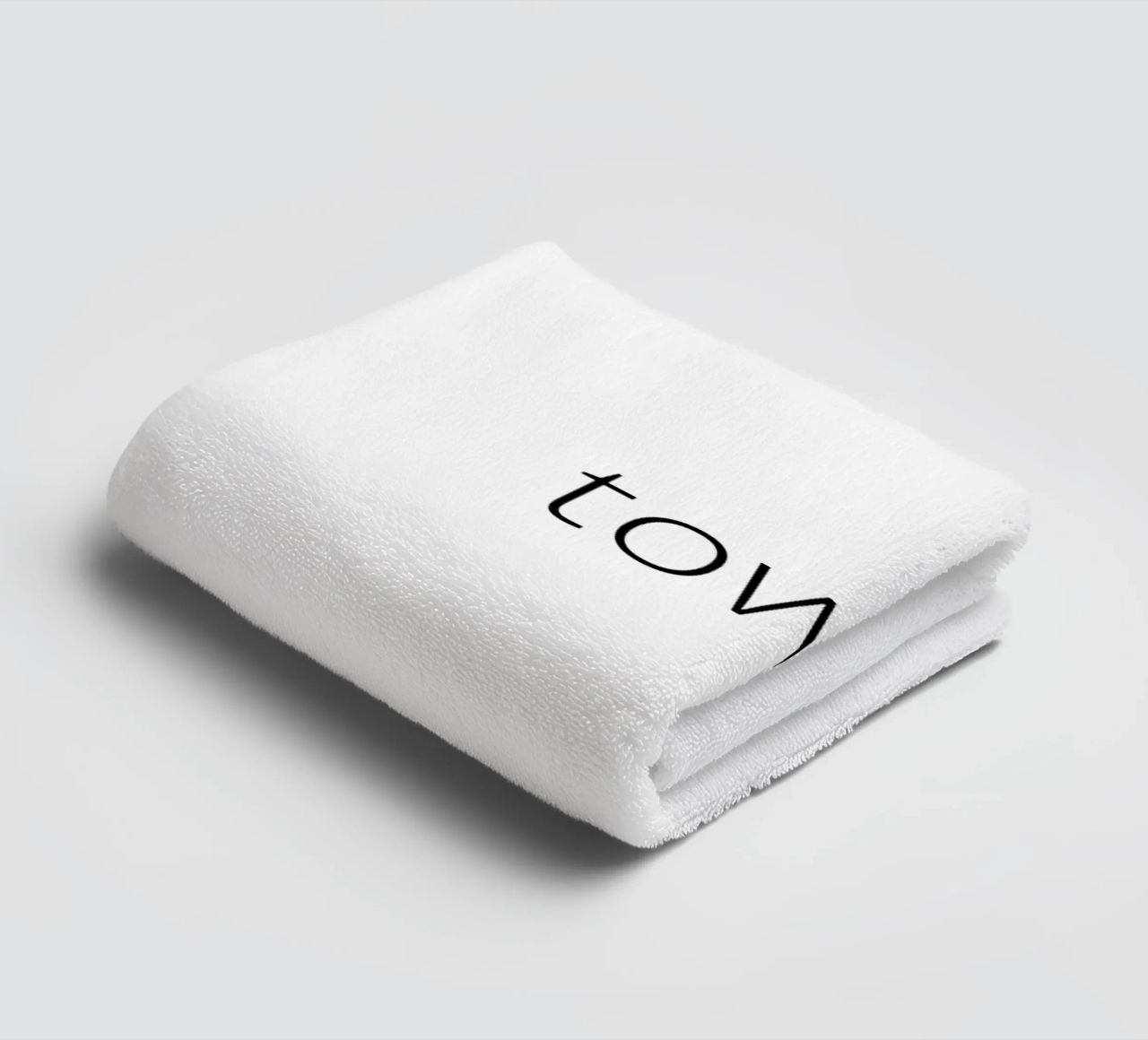 minimalist towel. asciugamano da bagno da minimalist