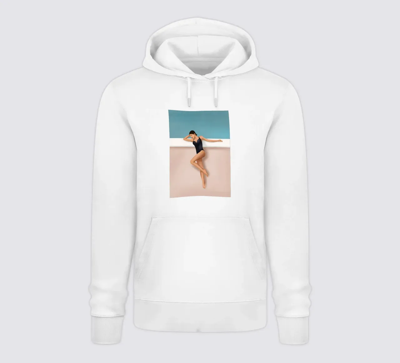 At the pool felpa con cappuccio da Flow Line