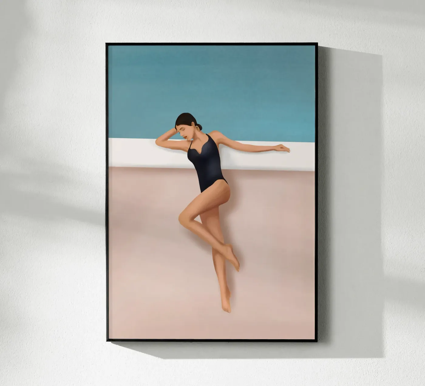 At the pool Acryl-Glas von Flow Line