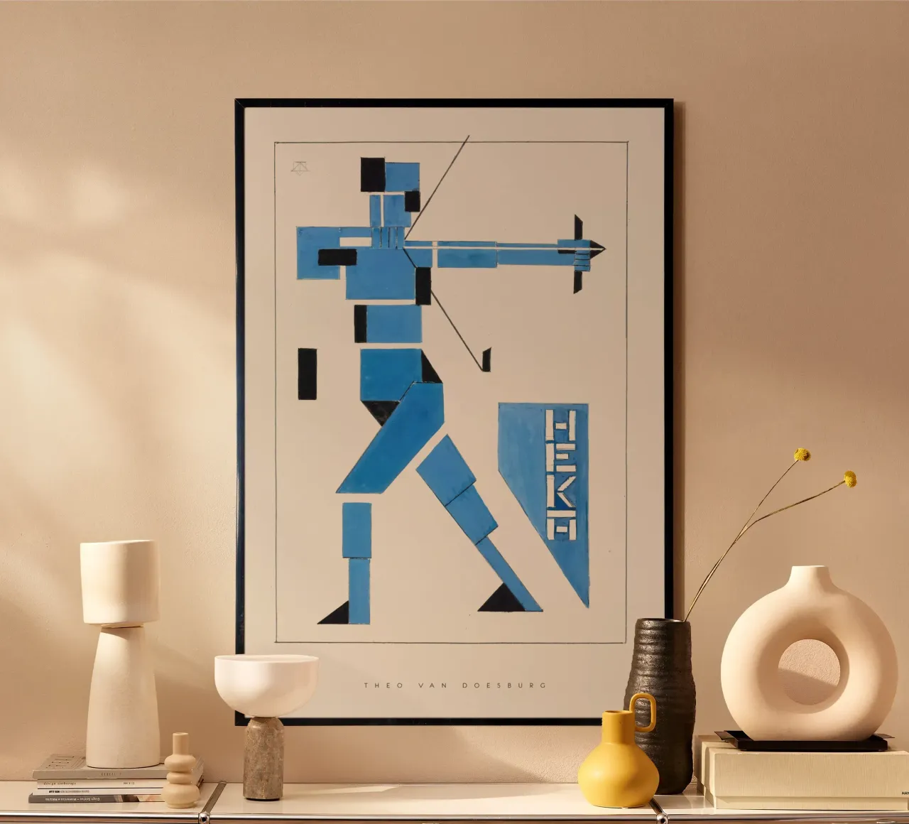 Theo van Doesburg - Design della mostra poster da Old Masters