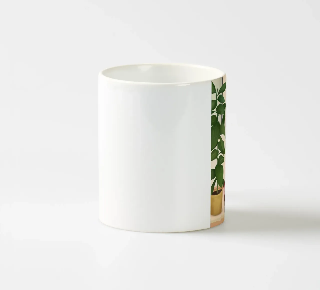 Sulle pagine di un libro tazza in ceramica da Flow Line