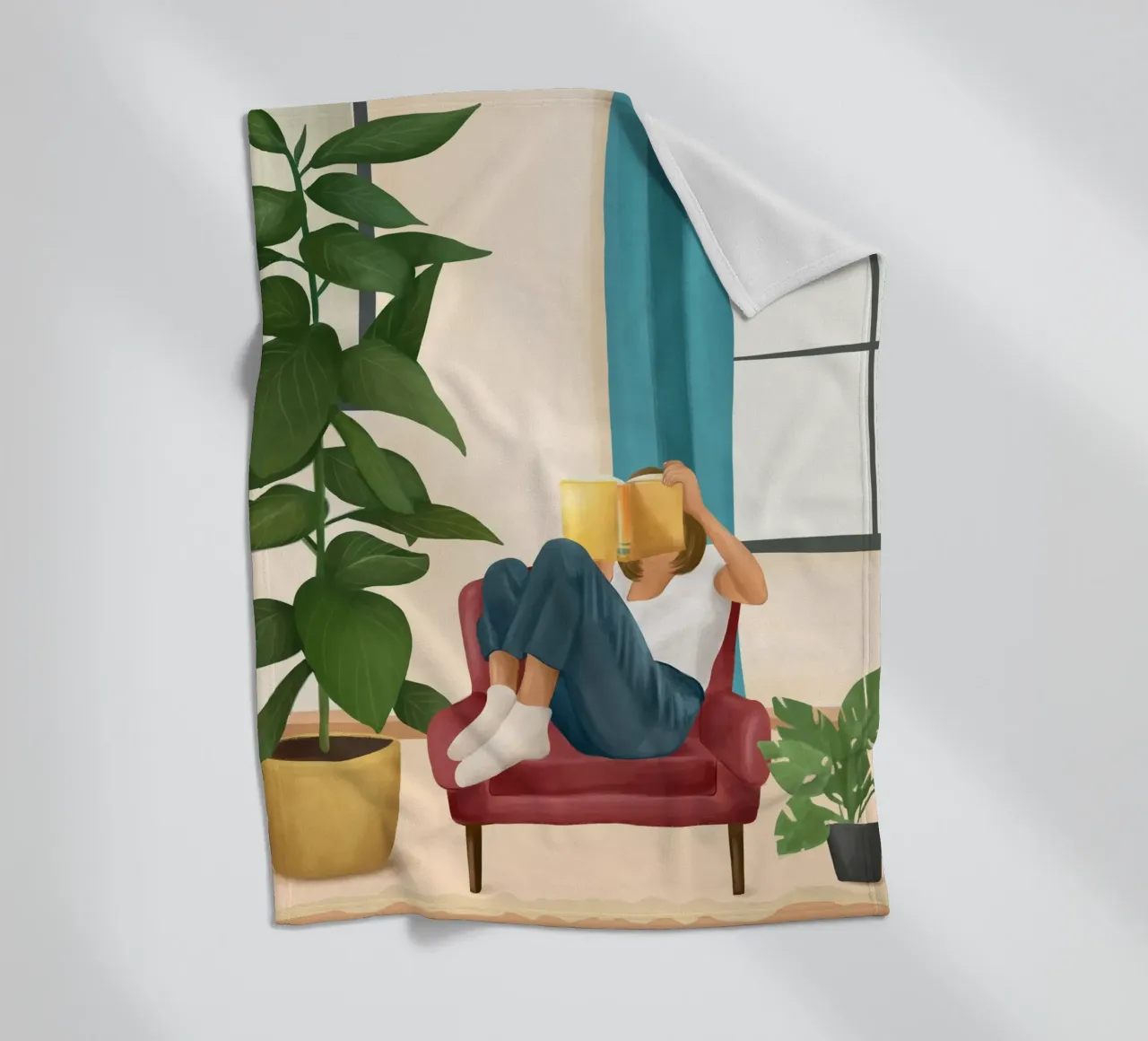 Sulle pagine di un libro coperta in pile da Flow Line