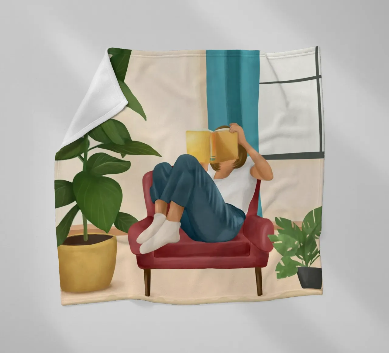 Sulle pagine di un libro coperta in pile da Flow Line