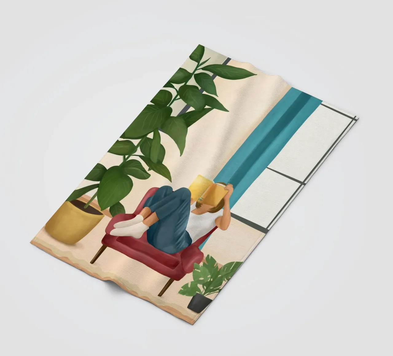 Sulle pagine di un libro coperta in pile da Flow Line