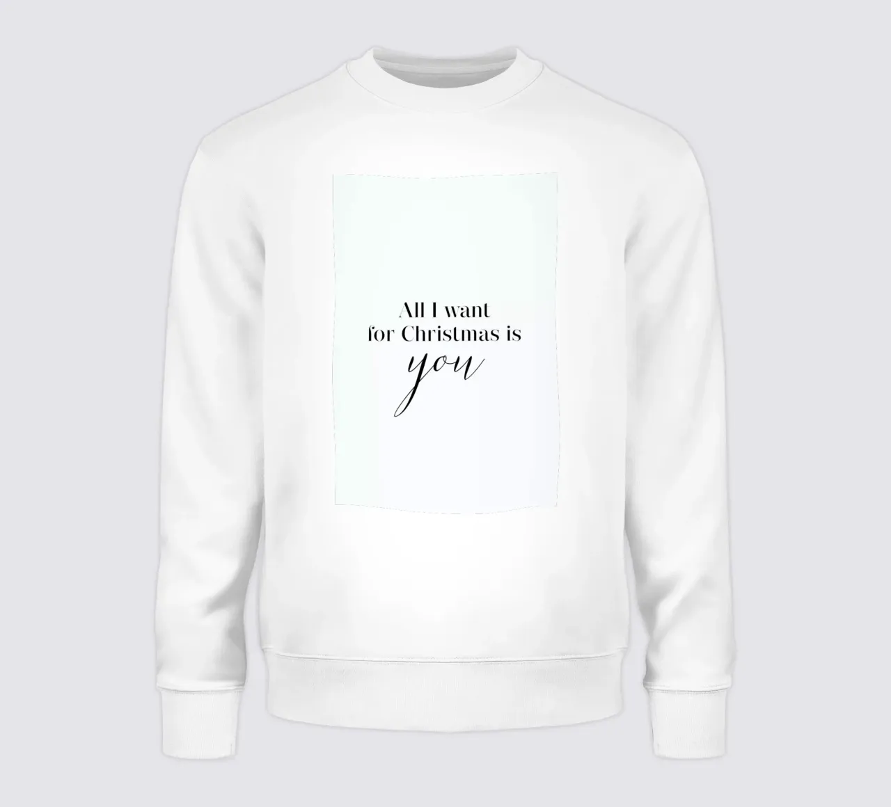 All I Want Sweatshirt von daylight design studio