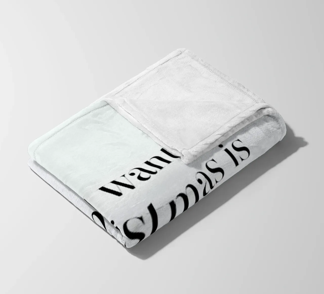 All I Want coperta in pile da daylight design studio