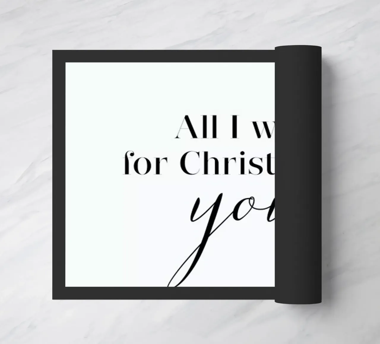 All I Want felpudo de daylight design studio