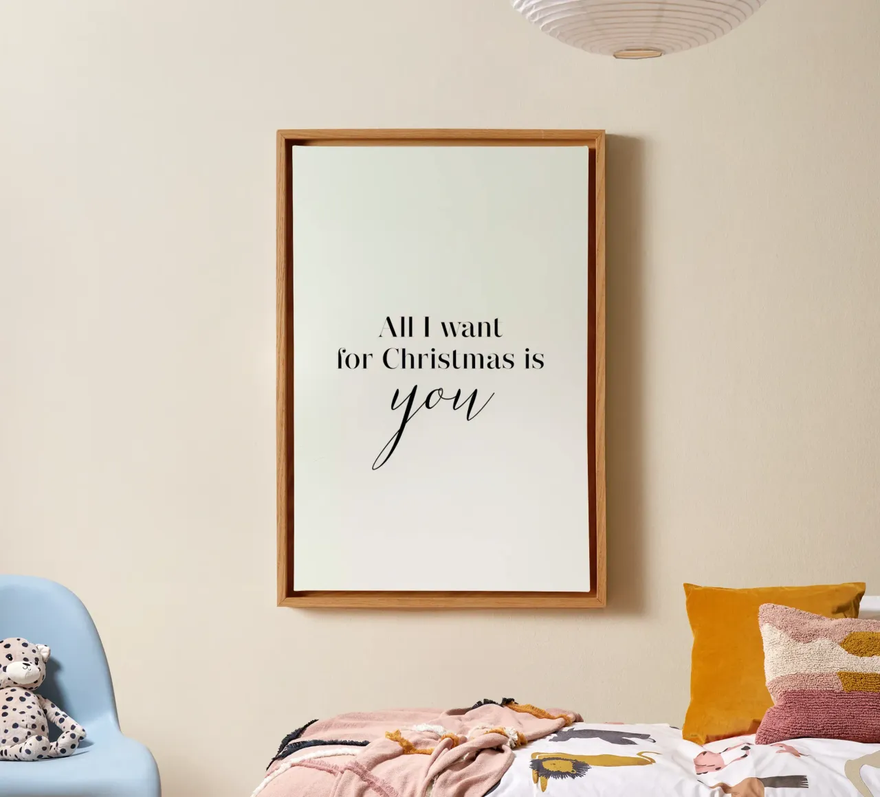 All I Want tela con Cornice a cassetta da daylight design studio