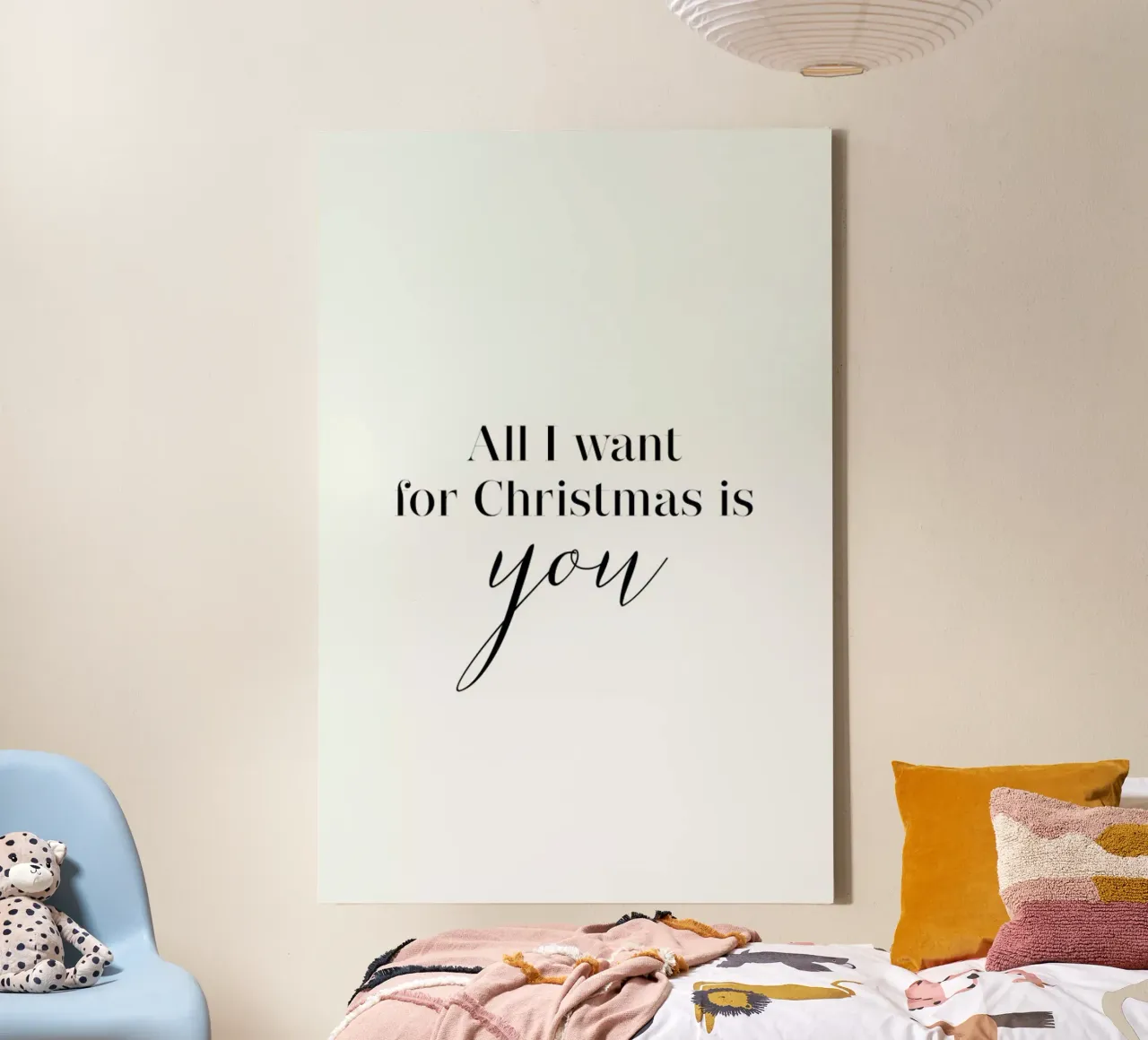 All I Want tela con Cornice a cassetta da daylight design studio