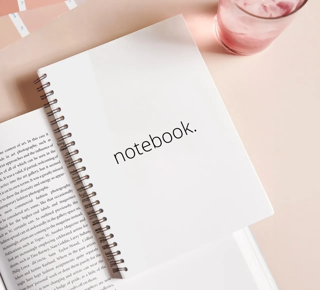 minimalist notebook. diario ad anelli da minimalist