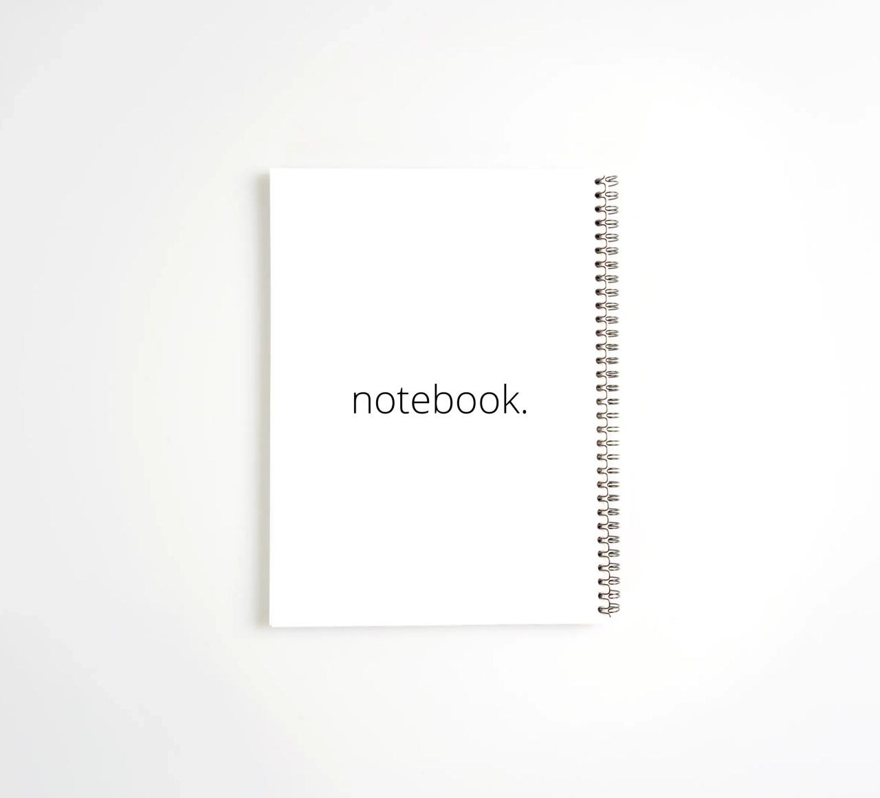 minimalist notebook. diario ad anelli da minimalist