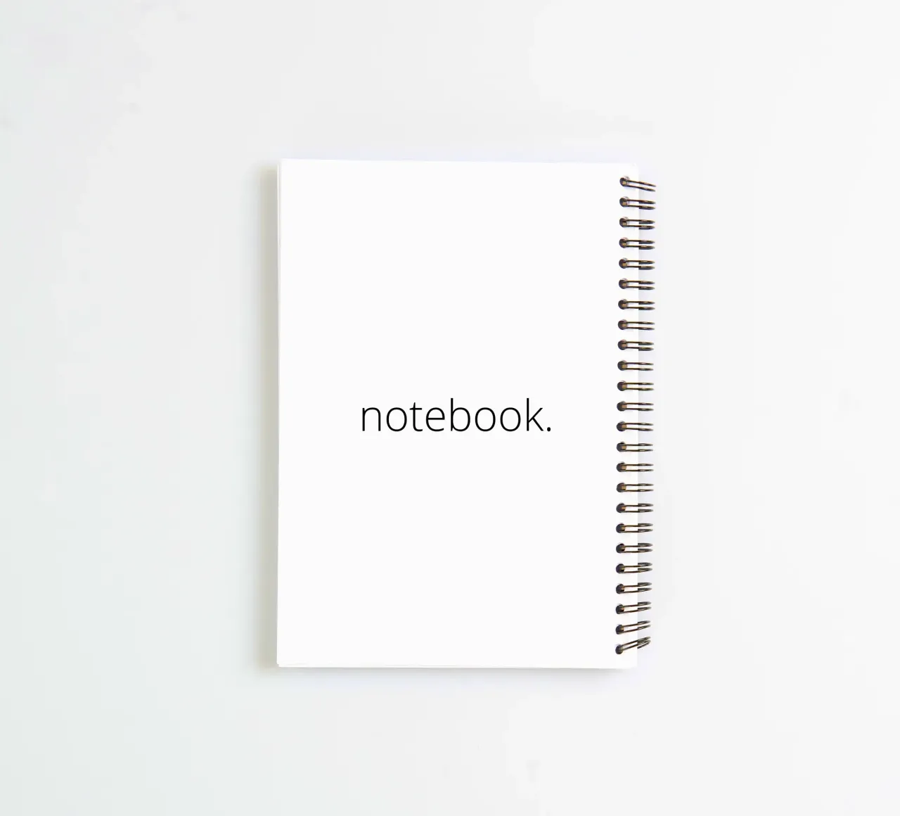 minimalist notebook. diario ad anelli da minimalist