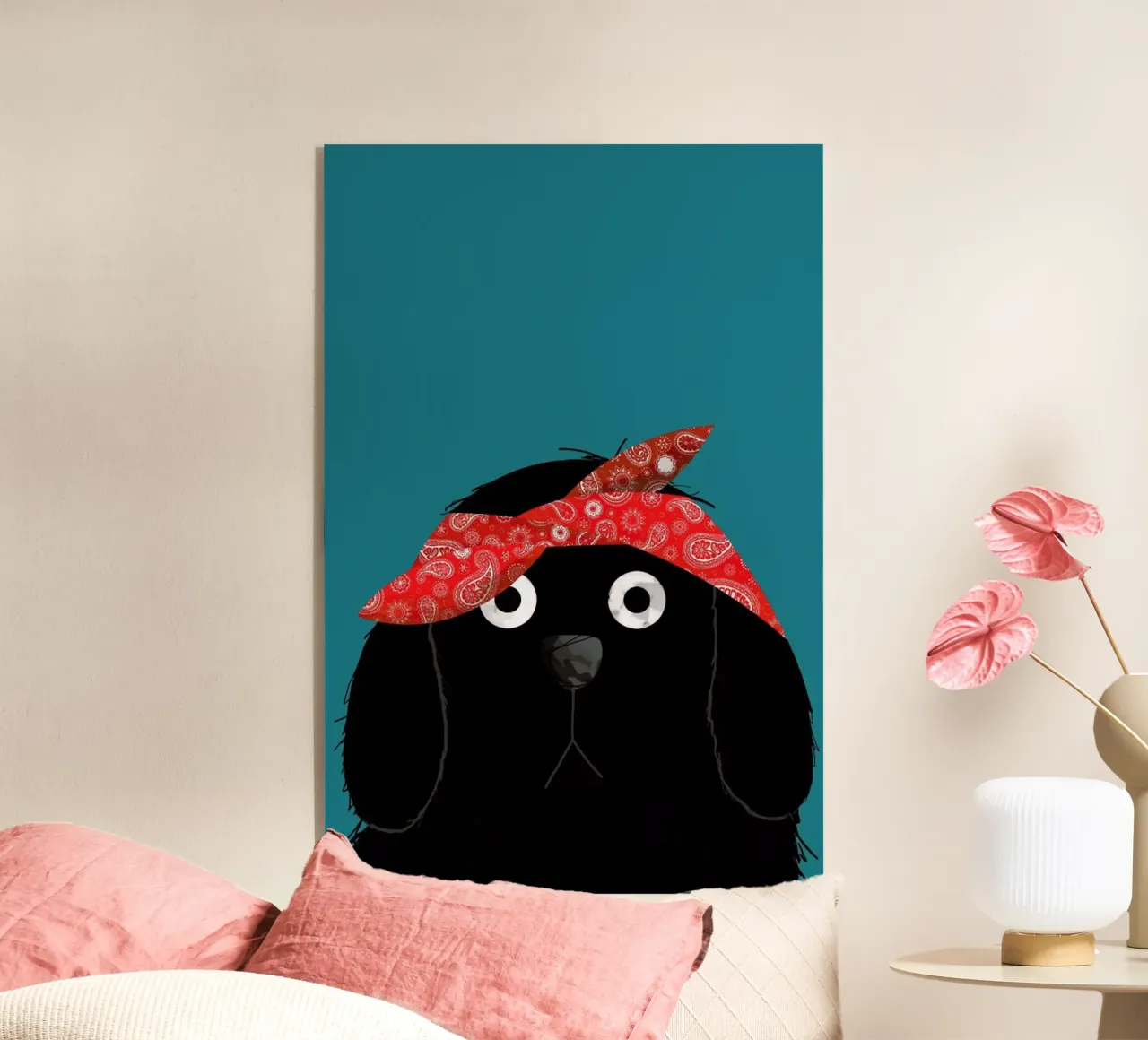 Dog Tupac plexiglass da Doozal