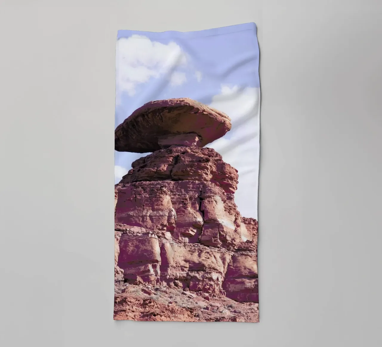 Rock Formation, Utah asciugamano da bagno da METROPOLIS