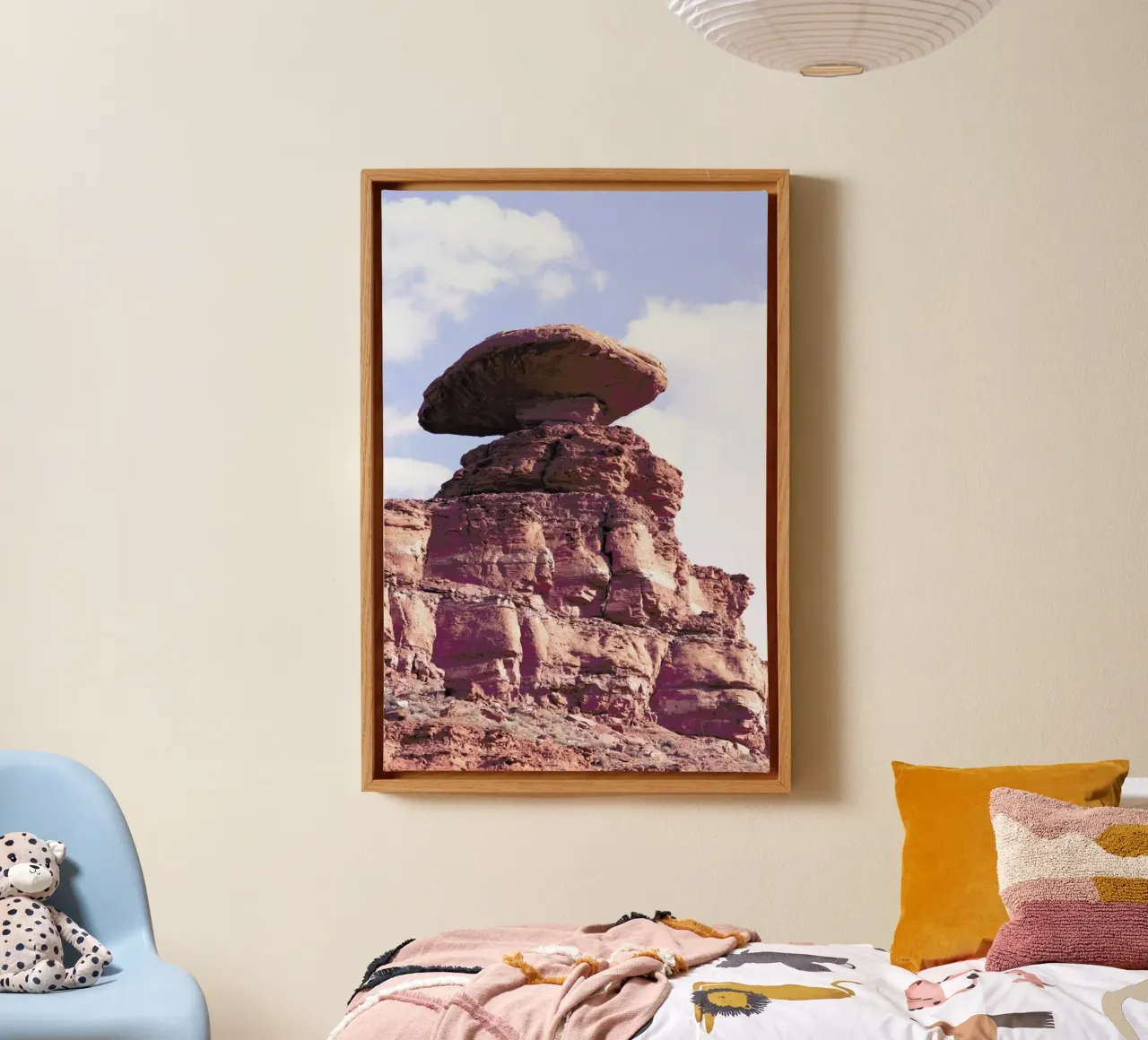 Rock Formation, Utah canvas by METROPOLIS