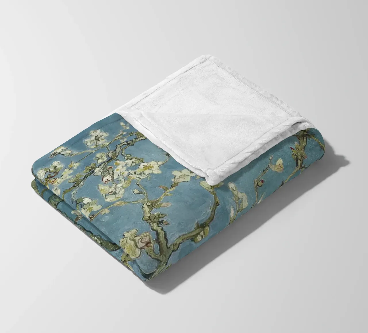 Mandorlo in fiore di Vincent van Gogh (1890) coperta in pile da Van Gogh Prints