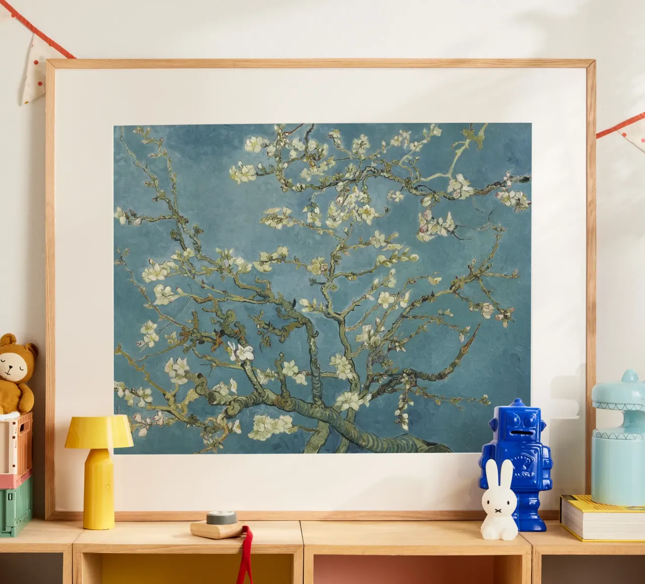 Mandorlo in fiore di Vincent van Gogh (1890) poster da Van Gogh Prints