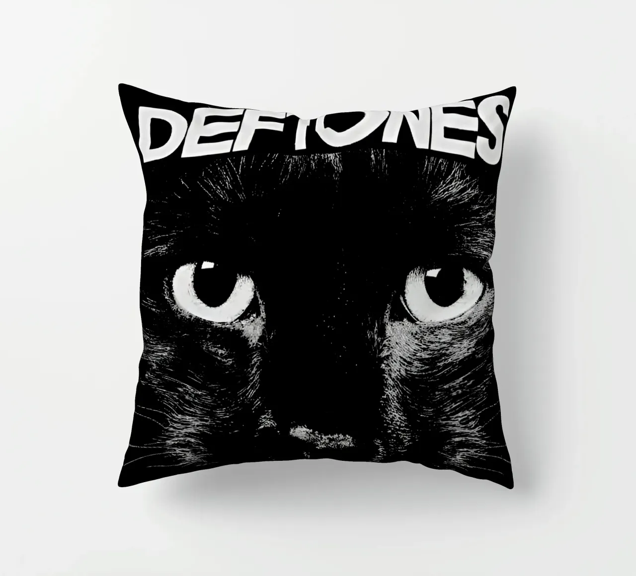 Deftones Gatto nero cuscino da Musc-Fav