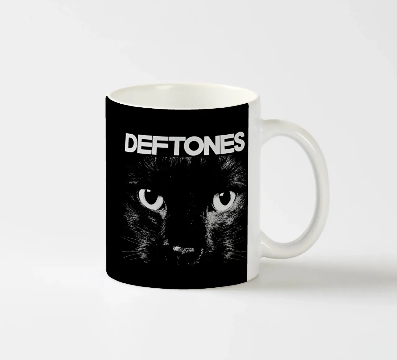 Deftones Gatto nero tazza in ceramica da Musc-Fav
