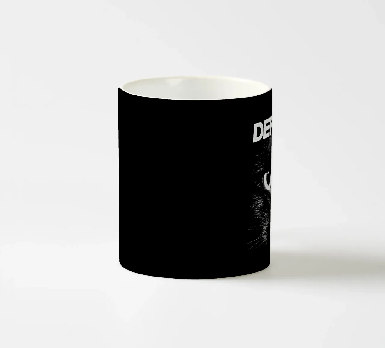 Deftones Gatto nero tazza in ceramica da Musc-Fav