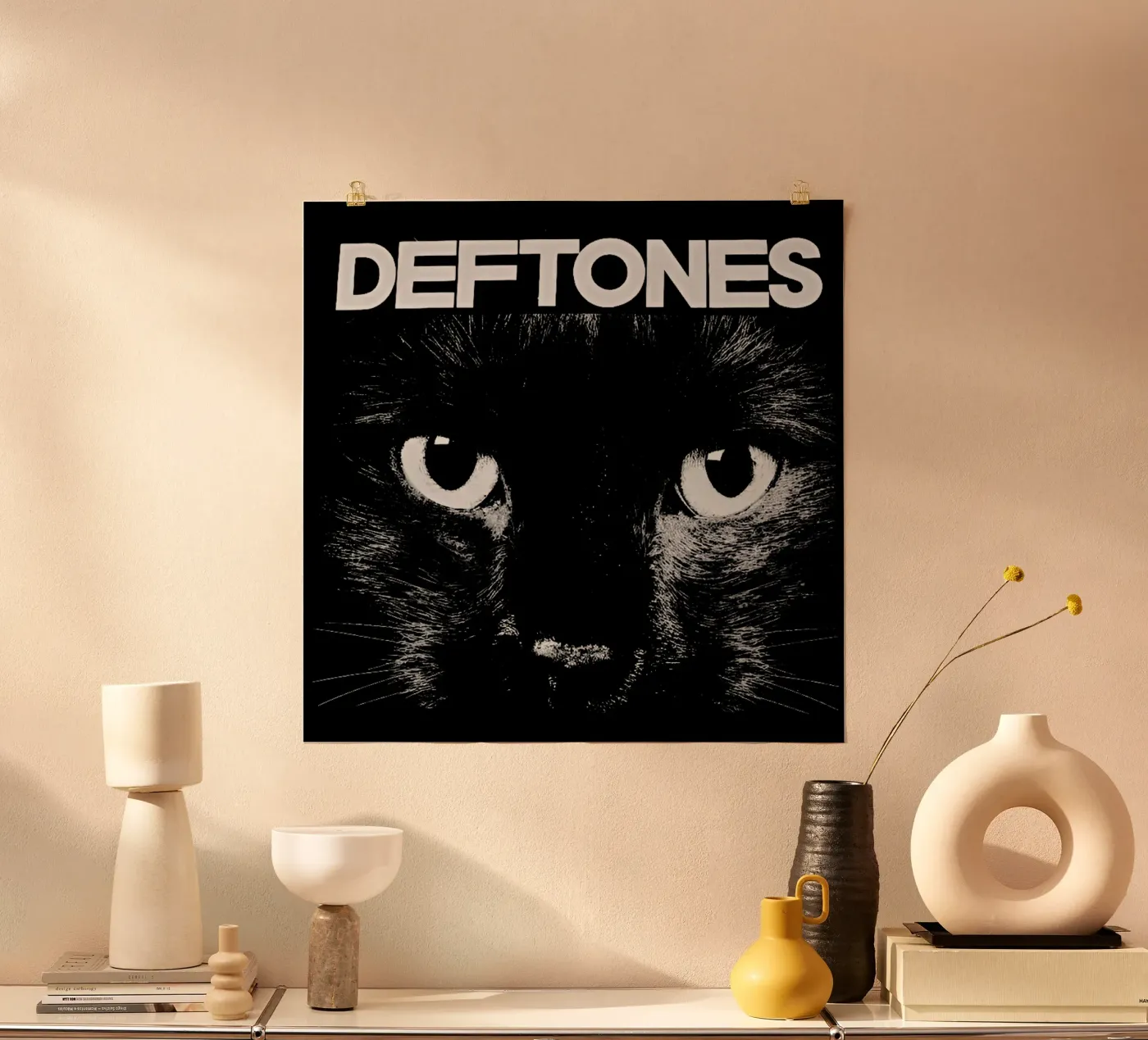 Deftones Gatto nero poster da Musc-Fav