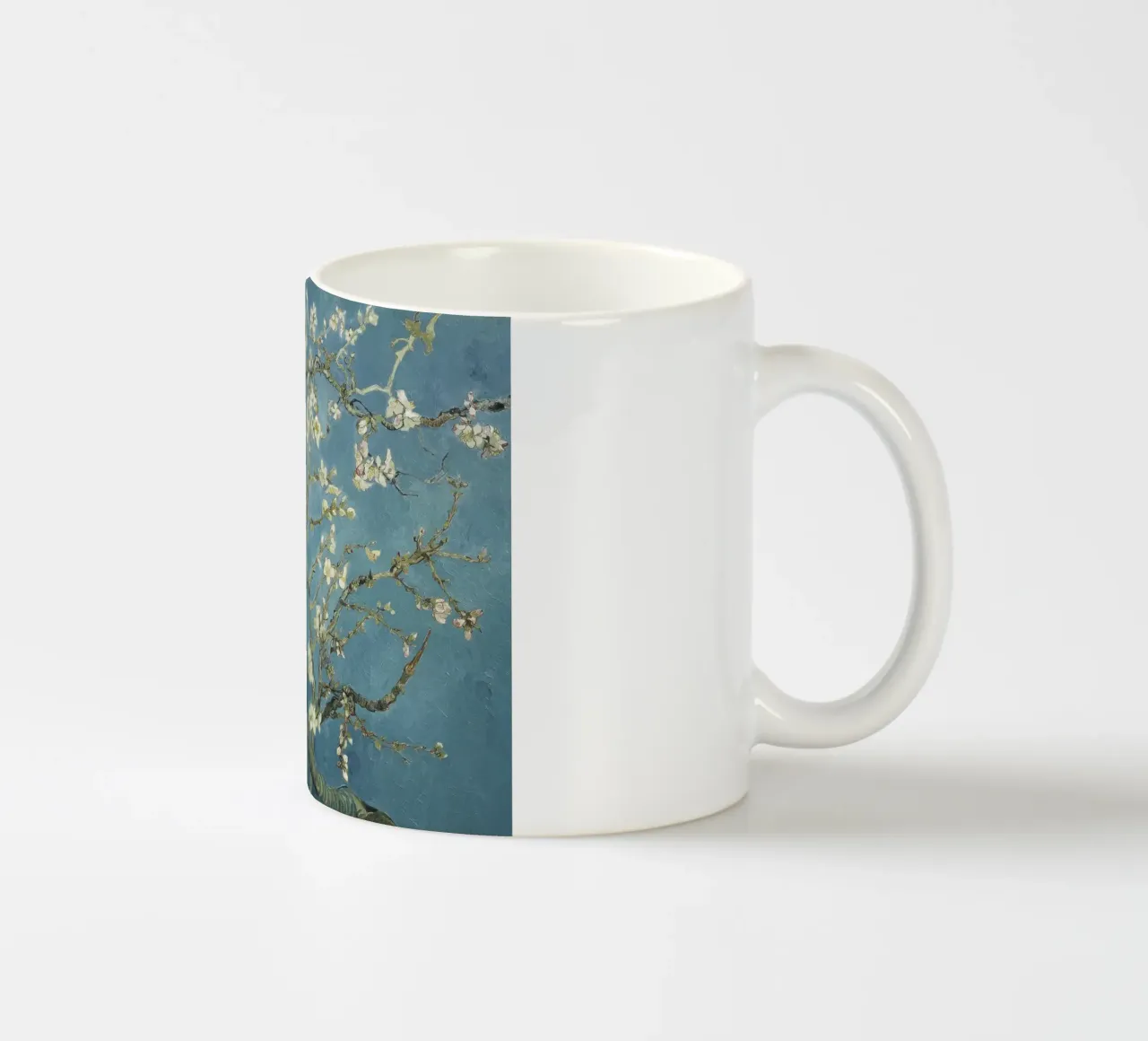 Mandorlo in fiore di Vincent van Gogh tazza in ceramica da Venus Art