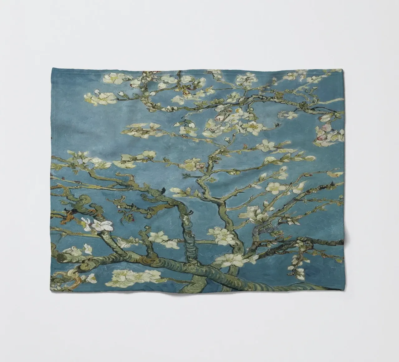 Mandorlo in fiore di Vincent van Gogh coperta in pile da Venus Art