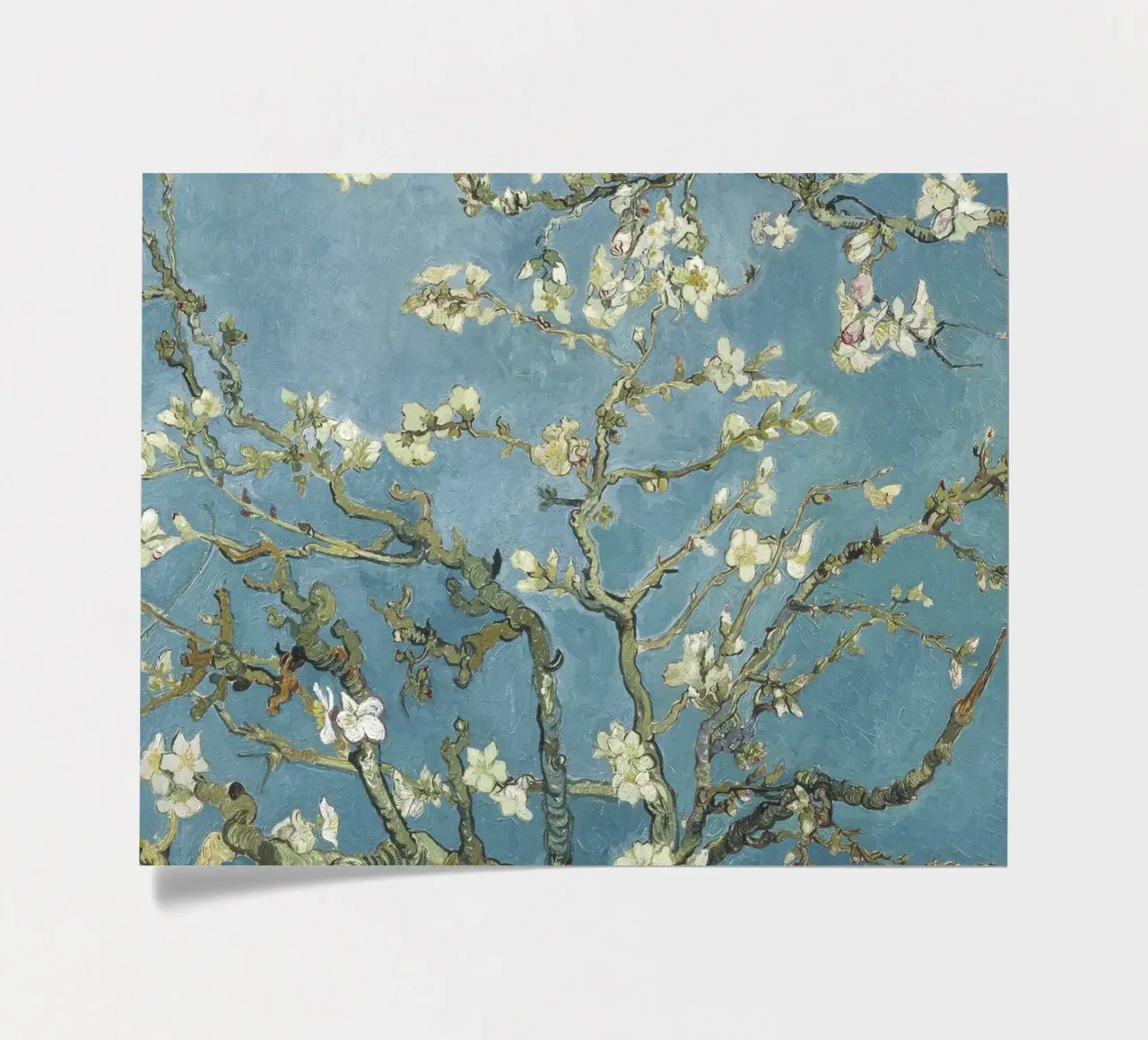 Almond Blossom by Vincent van Gogh sticker sheet by Venus Art