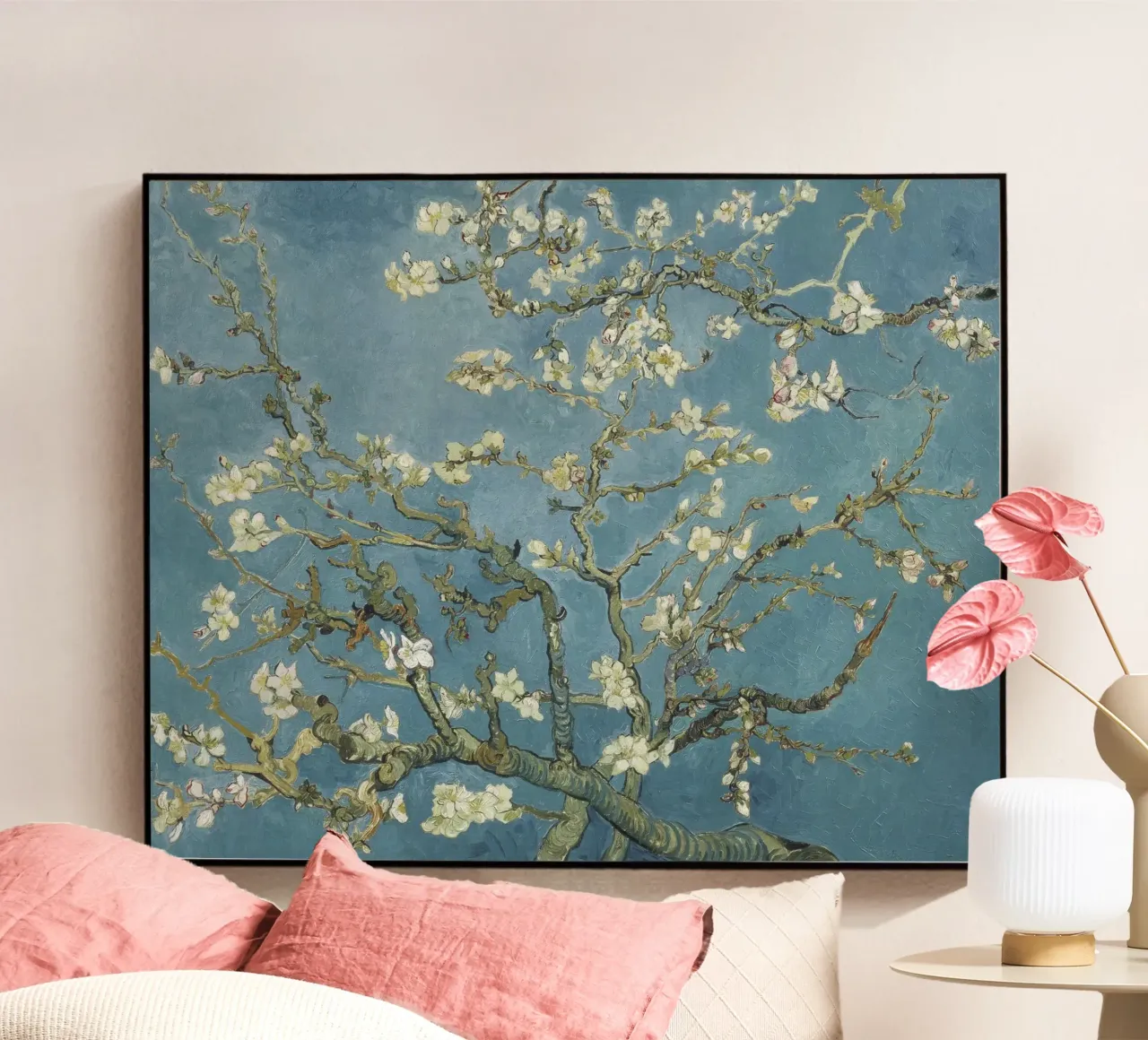Almond Blossom by Vincent van Gogh acrylic glass by Venus Art